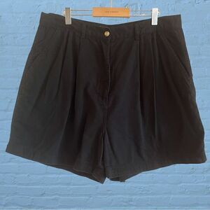 Vintage 90s Northern Spirit black high waist shorts